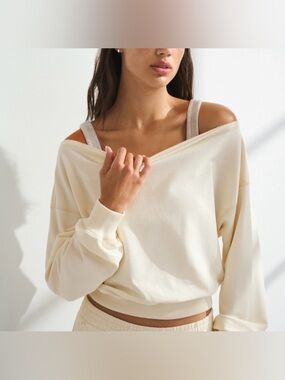 A&F YPB Double Layer Sweater
